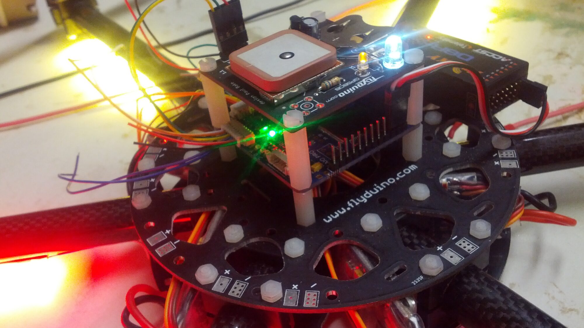 Hexacopter FlightControl mit GPS und Bluetooth