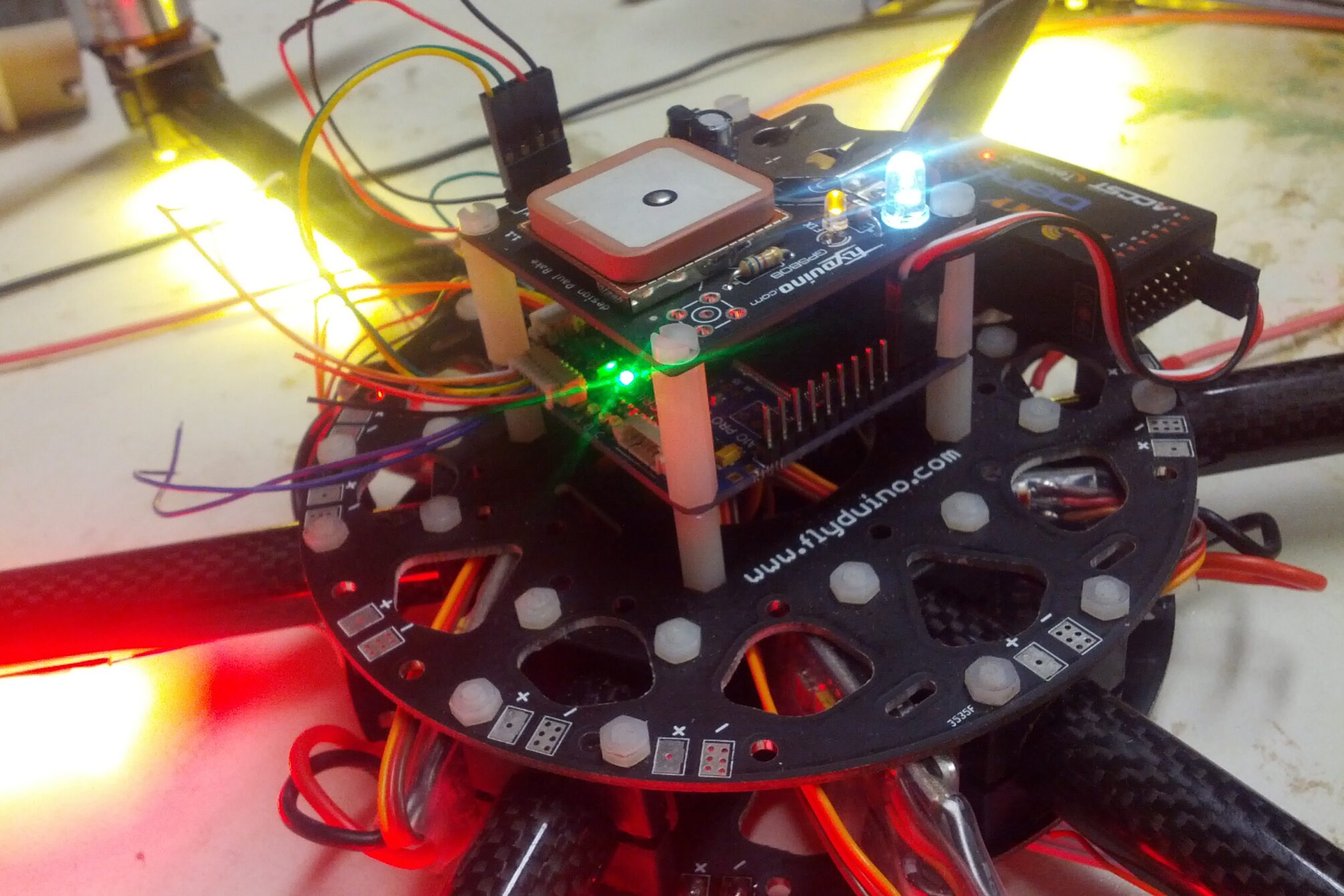 Hexacopter FlightControl mit GPS und Bluetooth