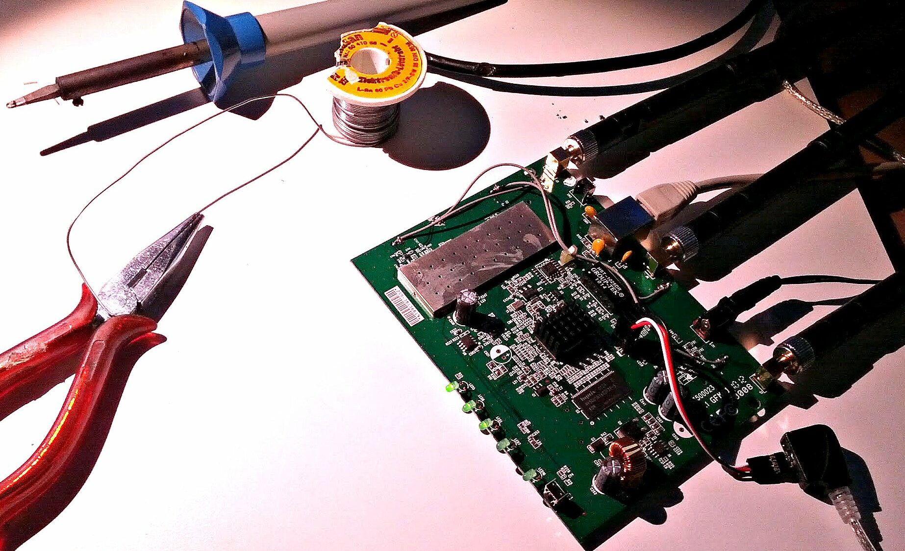 WLAN AP auf dem Seziertisch