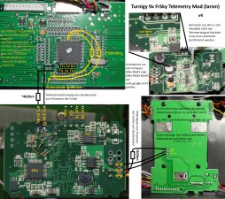 Turnigy 9x FrSky Telemetrieumbau