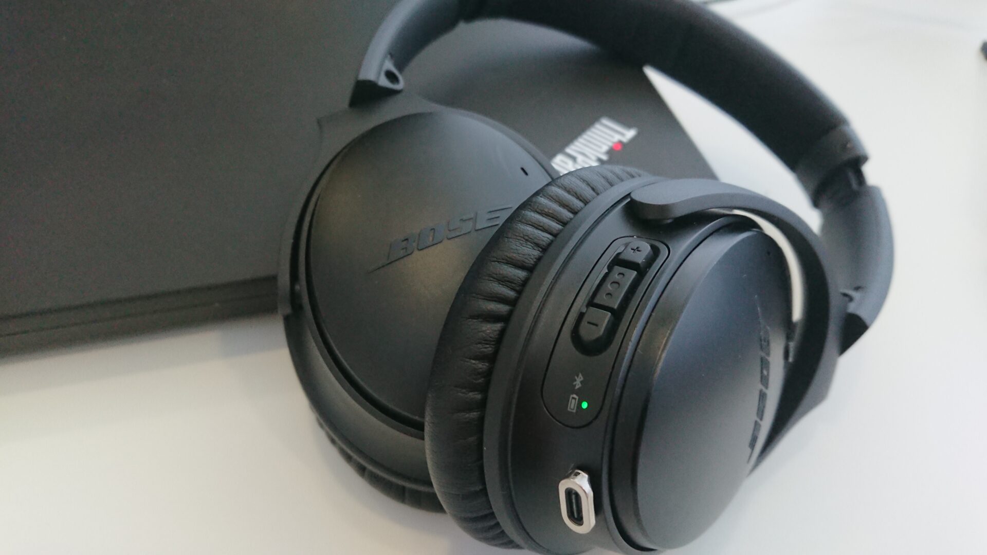 Bose Kopfhörer auf (Linux)-Notebook