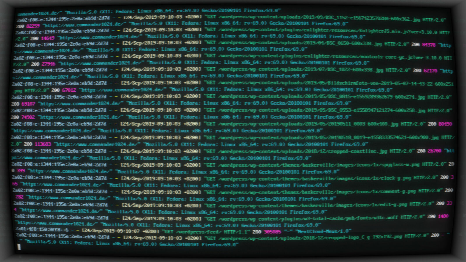Apache2 Webserver liefert diese Webseite aus