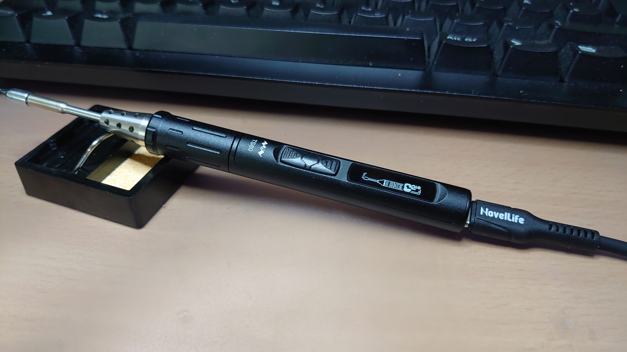 TS80 mit alternativer Firmware und custom Logo