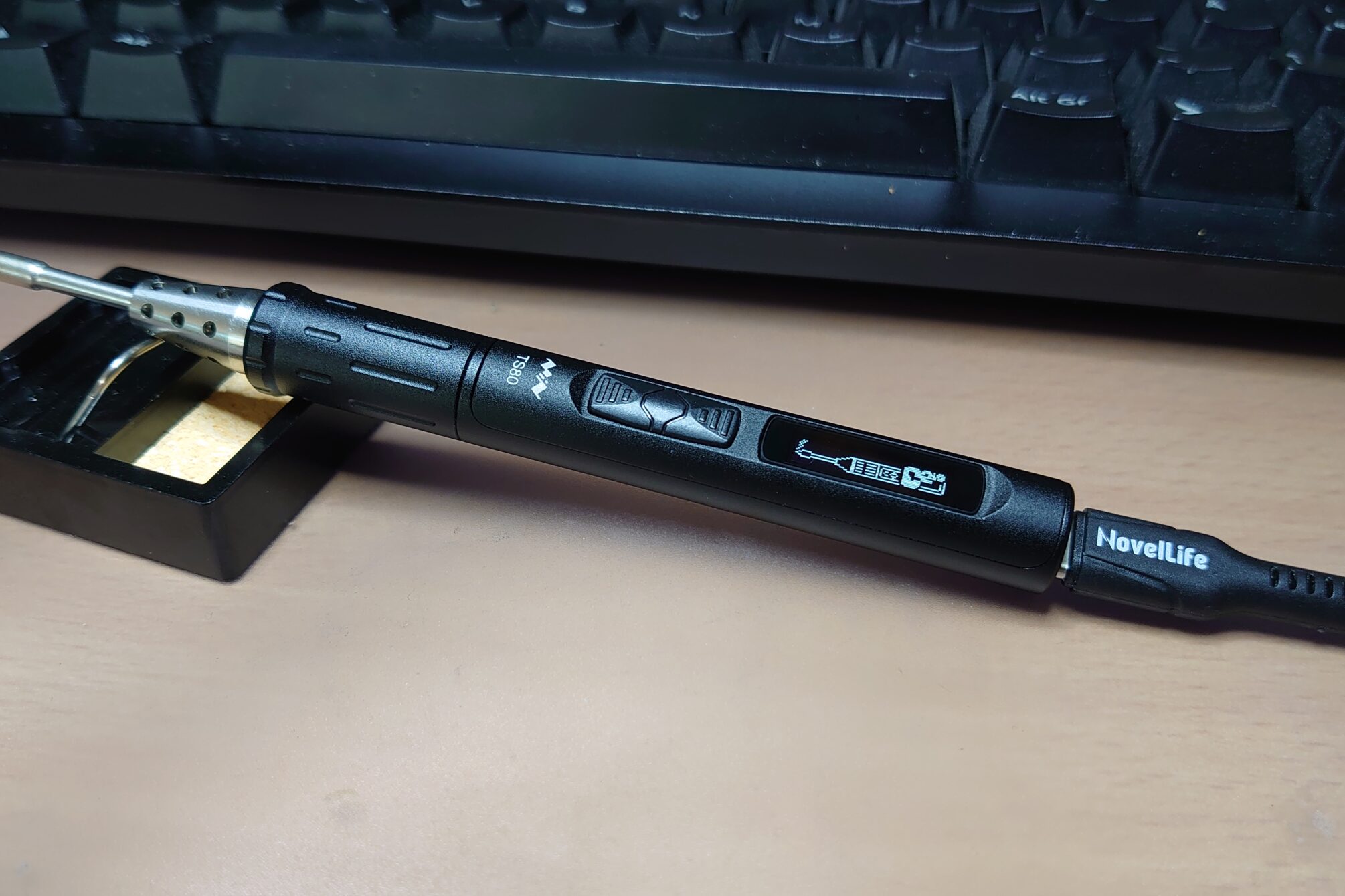 TS80 mit alternativer Firmware und custom Logo