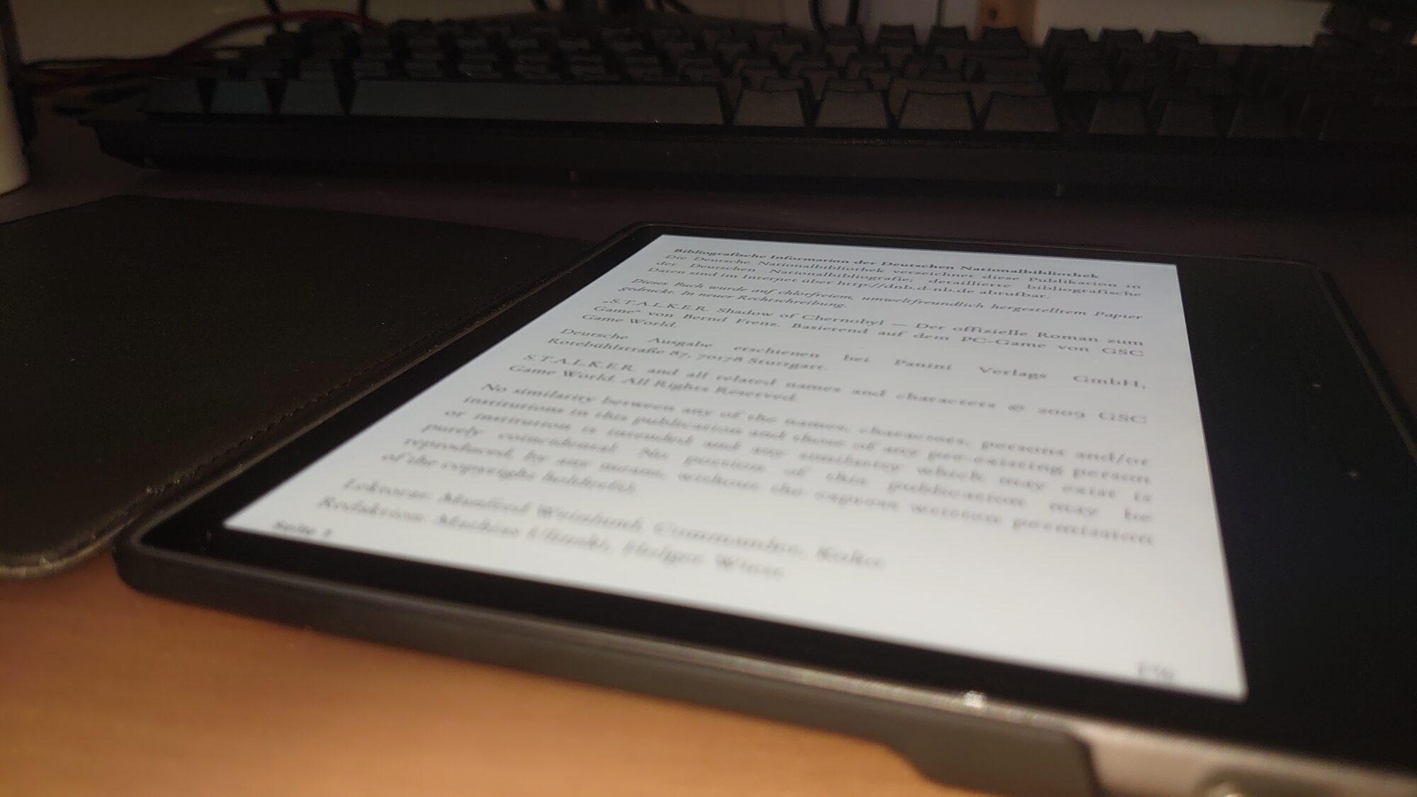 fertiges eBook auf Kindle