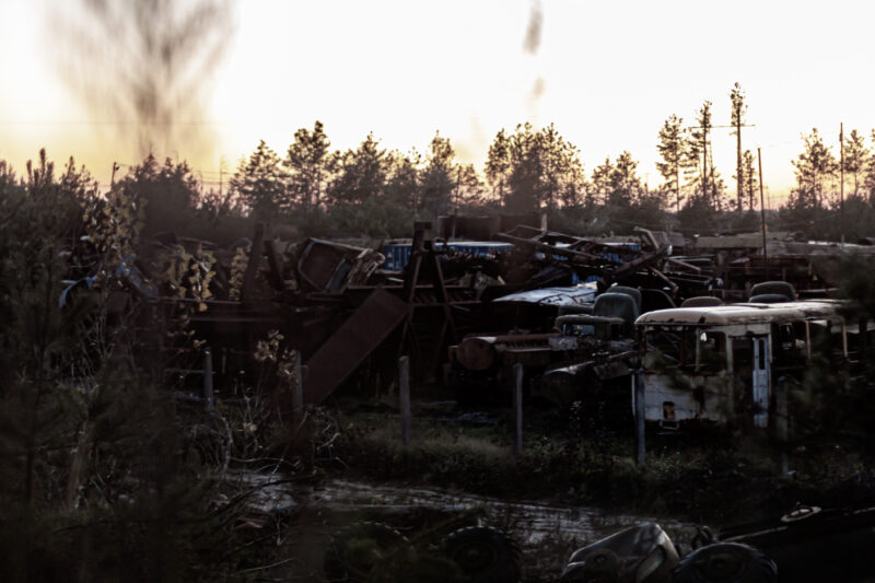 Buryakivka vehicle graveyard