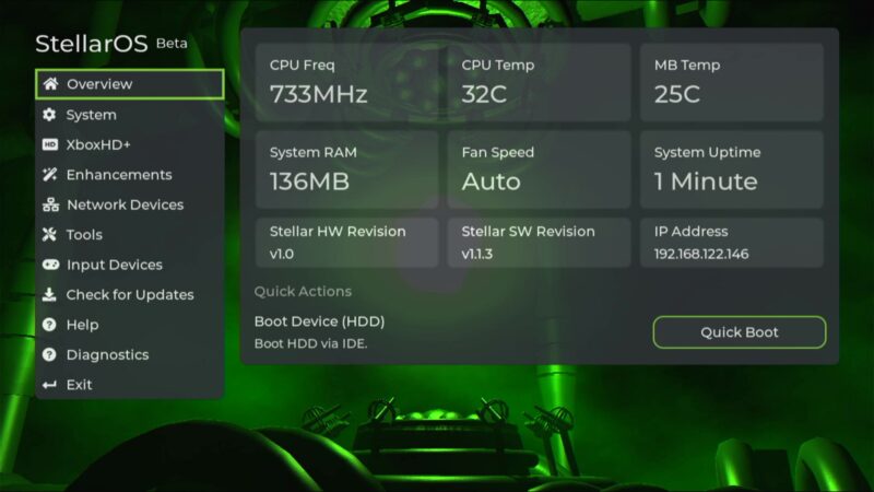 Stellar OS "BIOS"