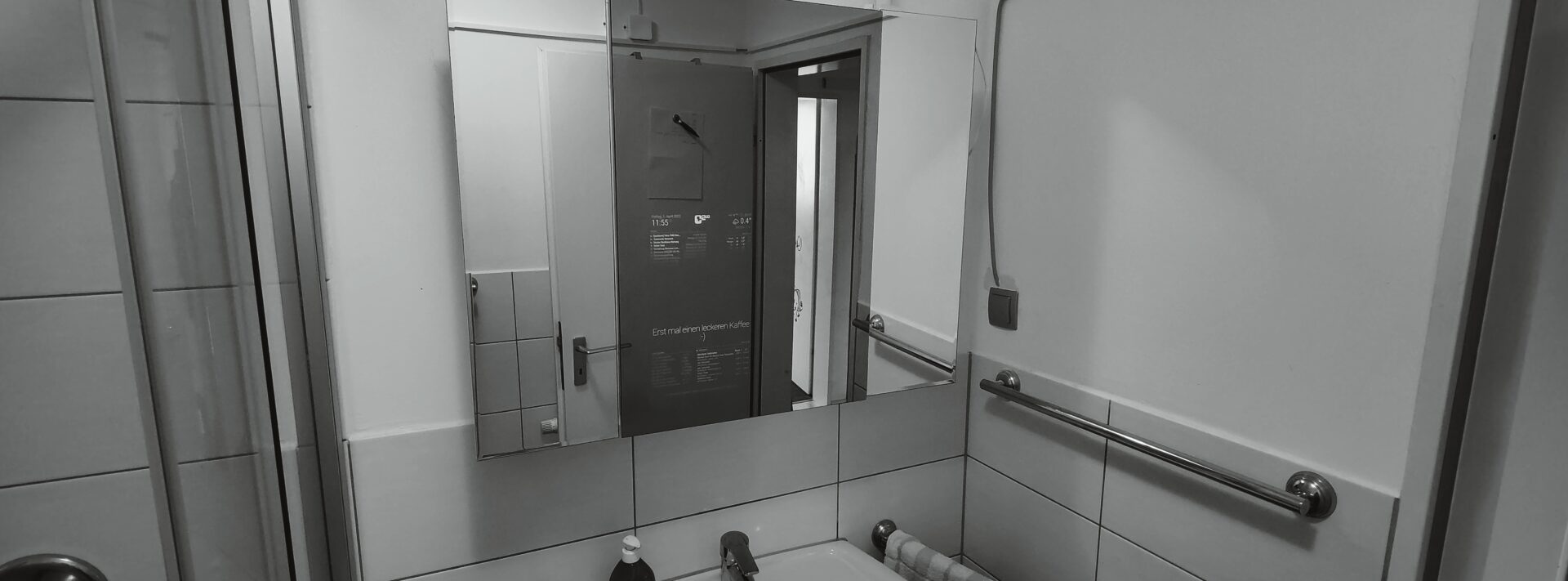 MagicMirror² im Badezimmer