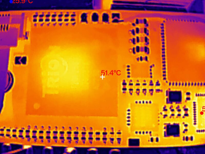 Retro G. E. M. durch die Thermokamera