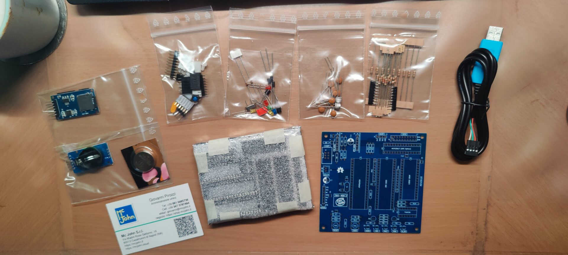 PCB, Teile, Chips und Module