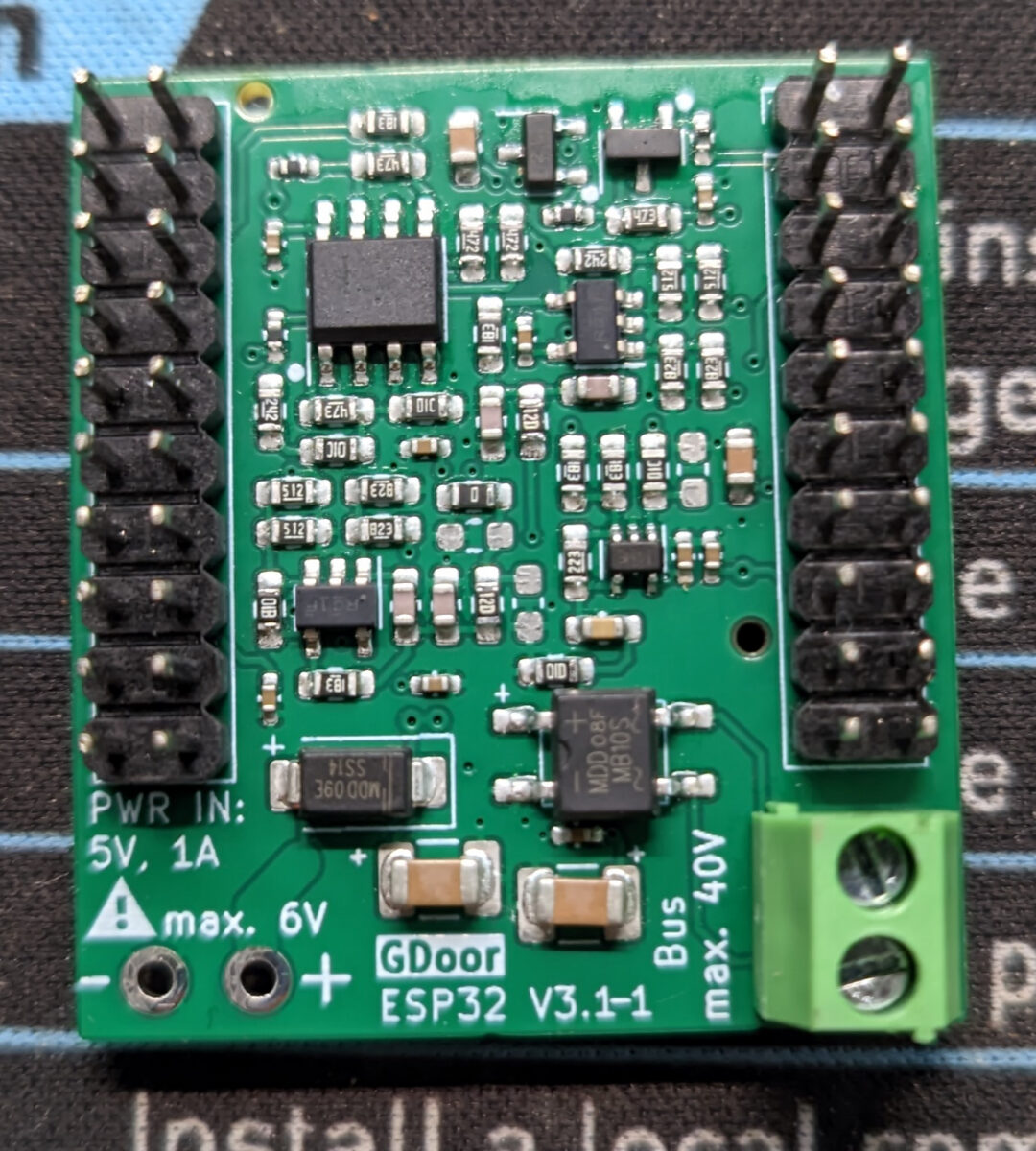 GDoor Adapter Vorderseite