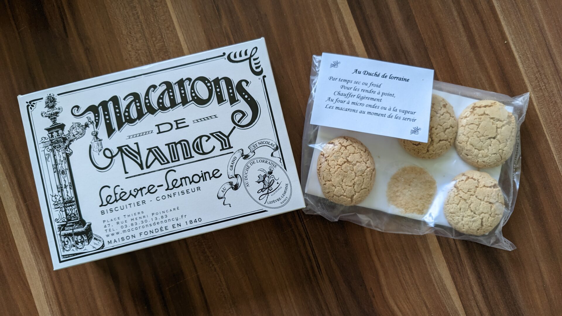 Macarons de Nancy