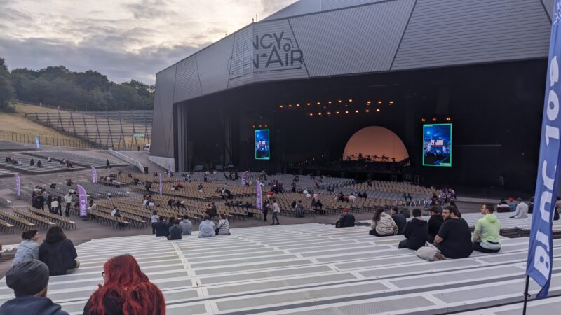 Zenith de Nancy stage